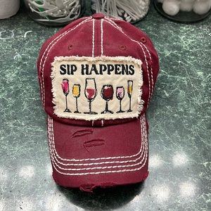 Sip happens hat